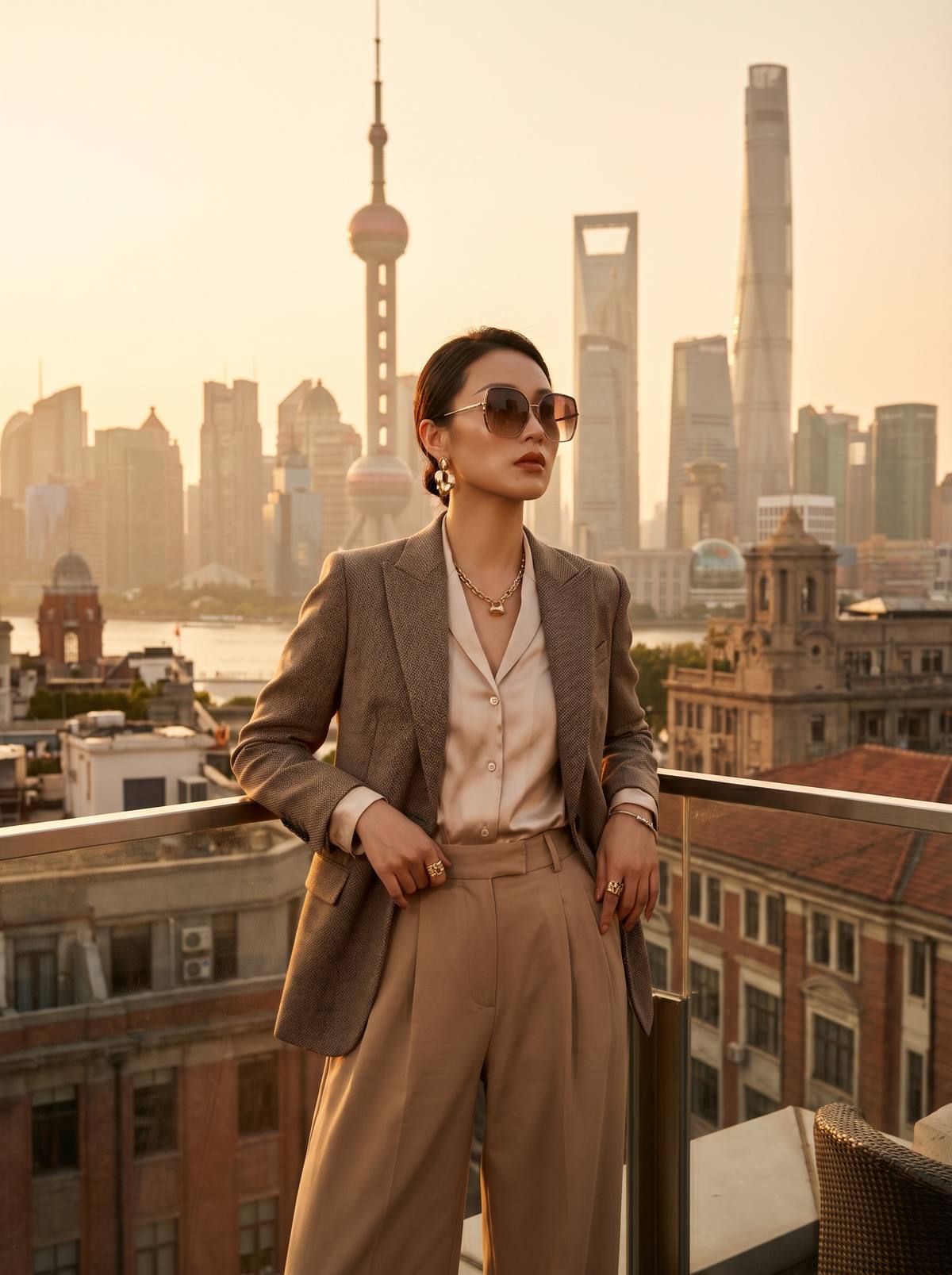 黄色仓库网红时尚视频